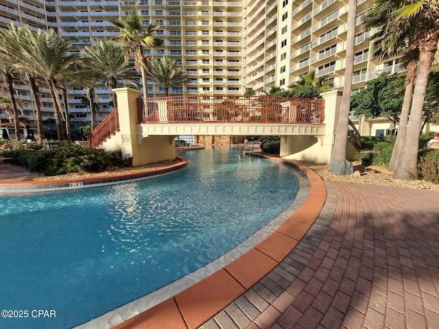 view of swimming pool