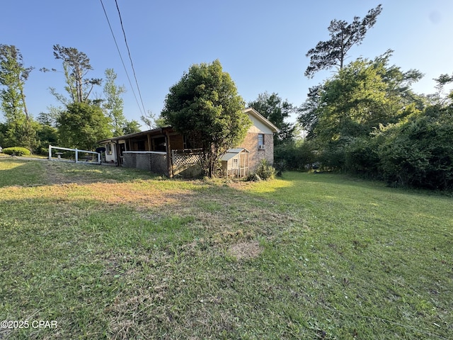 3109 Union Hill Rd, Marianna, FL 32446 - view of yard