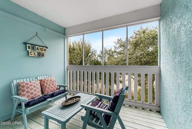 17214 Front Beach Rd Unit T28, Panama City Beach, FL 32413 - view of sunroom