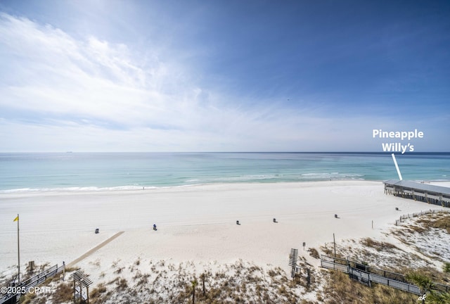 9850 S Thomas Dr Unit 806W, Panama City Beach, FL 32408 - water view featuring local beach