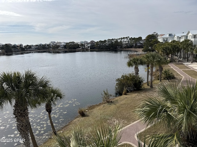 property view of water