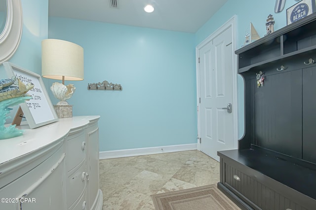 view of mudroom