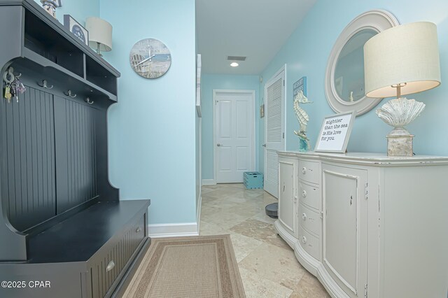 view of mudroom