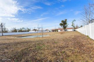 view of yard with a water view