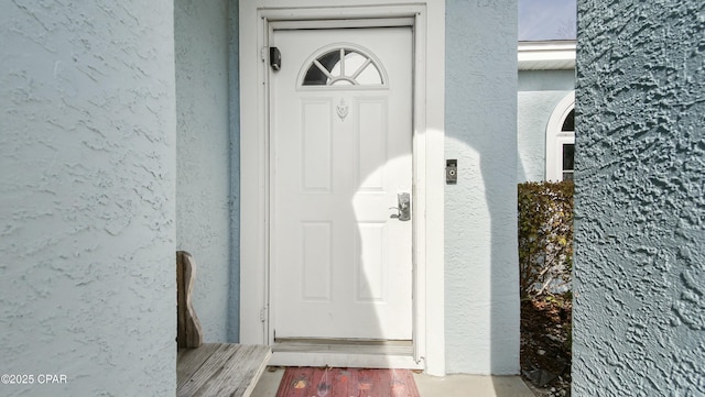 view of entrance to property