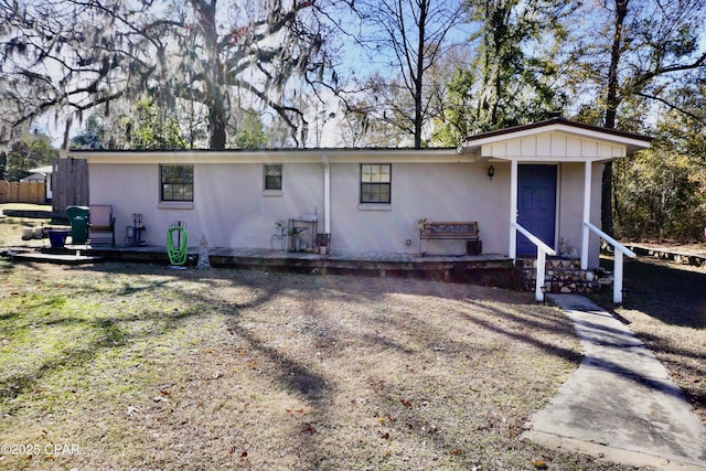 view of ranch-style home