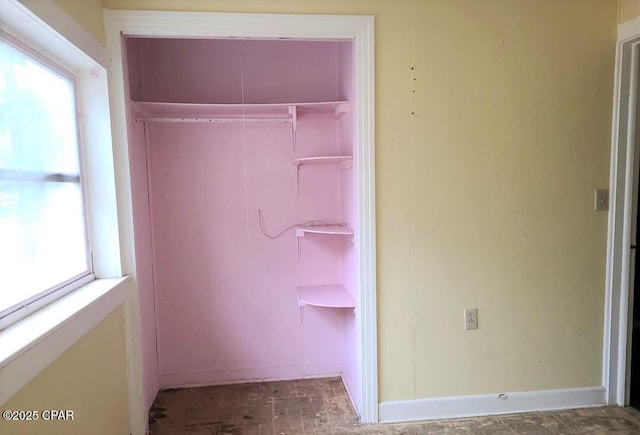 view of closet