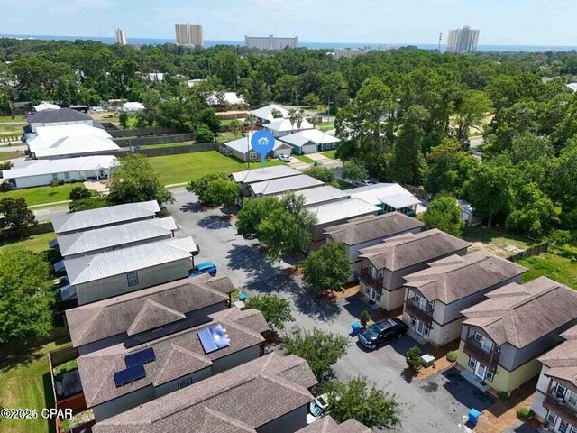 bird's eye view featuring a residential view