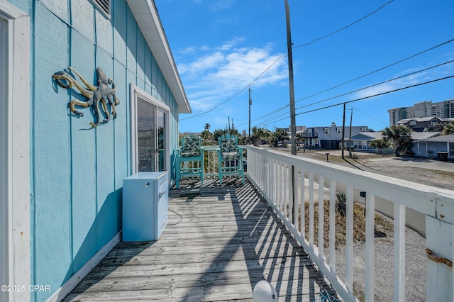 view of deck