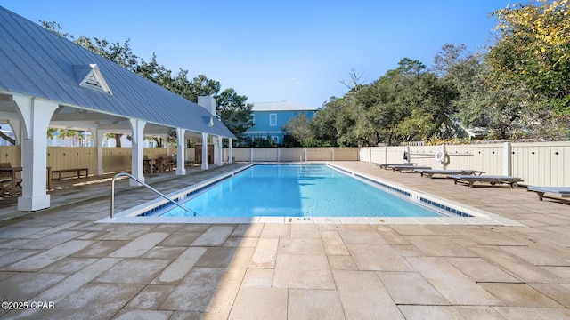 173 W Willow Mist Rd, Inlet Beach, FL 32461 - community pool featuring a patio area and a gazebo
