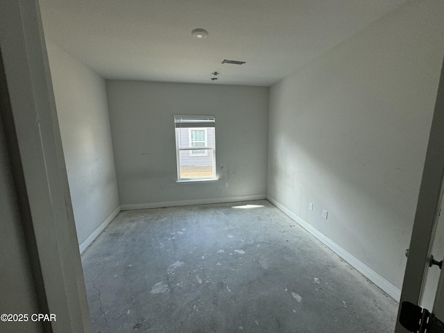 view of unfurnished room