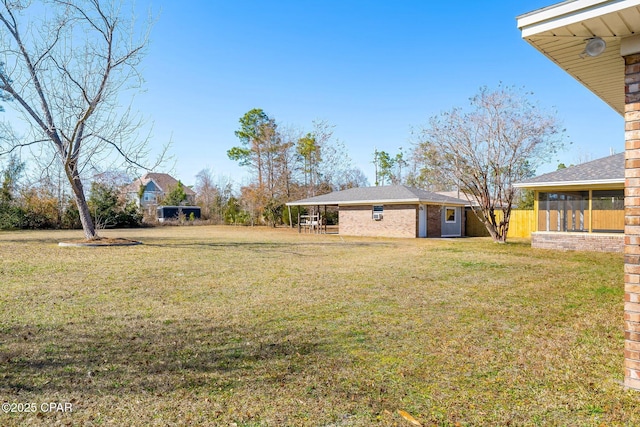 3531 Florida Ave, Panama City, FL 32405 - view of yard featuring an outdoor structure