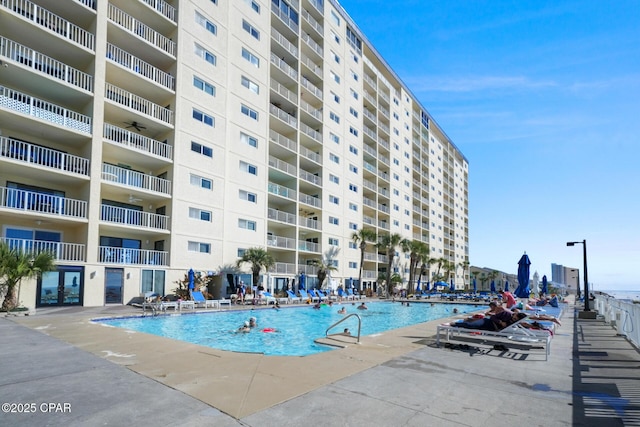 view of community pool