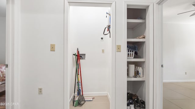 view of closet