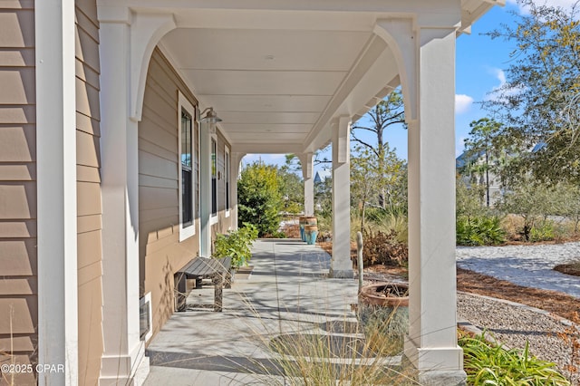 view of patio