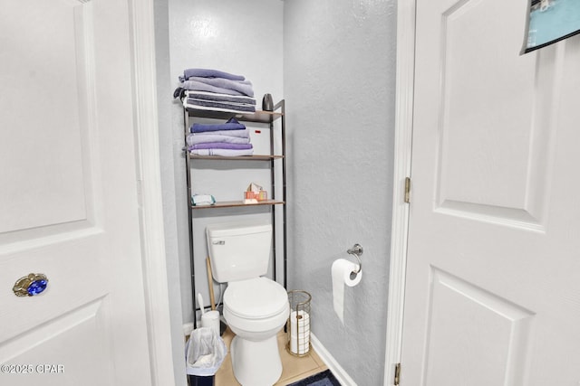 bathroom with toilet