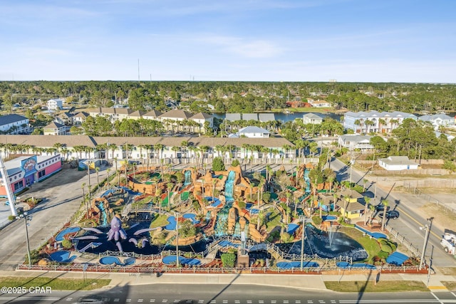 bird's eye view featuring a residential view