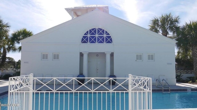 exterior space featuring a community pool