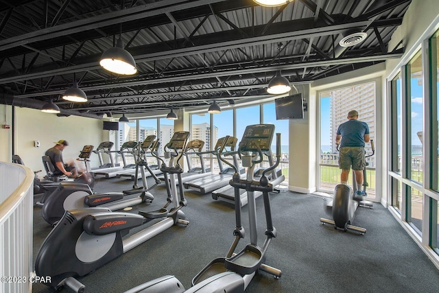 9860 S Thomas Dr Unit 2013, Panama City, FL 32408 - view of exercise room