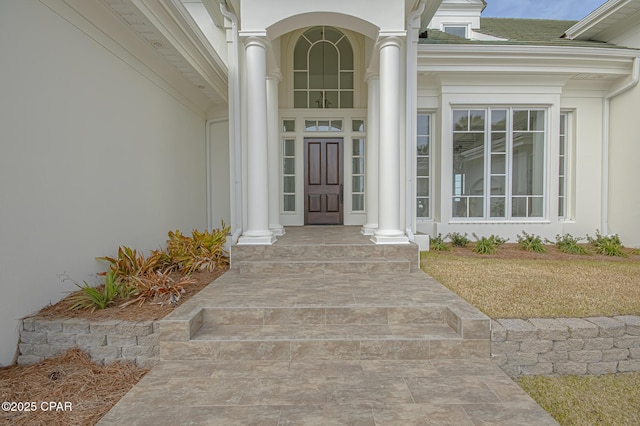 view of entrance to property