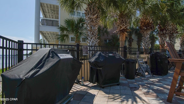 view of patio / terrace with grilling area