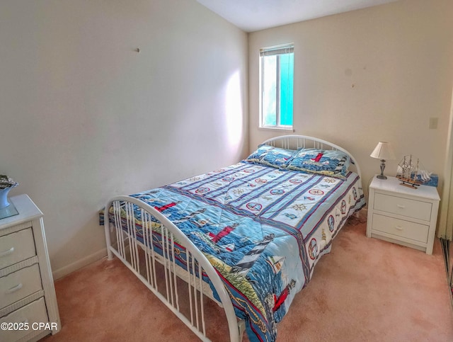 423 Snook Ln, Panama City Beach, FL 32408 - bedroom with light carpet