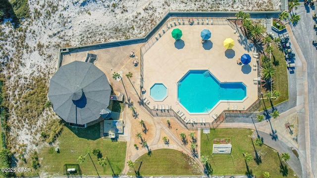 423 Snook Ln, Panama City Beach, FL 32408 - bird's eye view