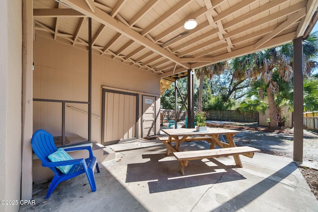 view of patio