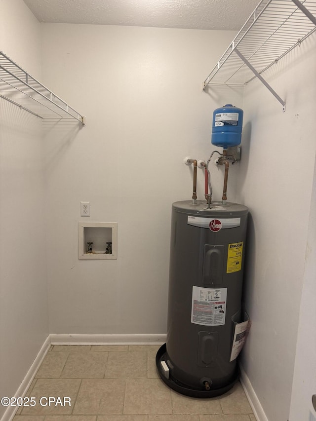 utilities featuring electric water heater