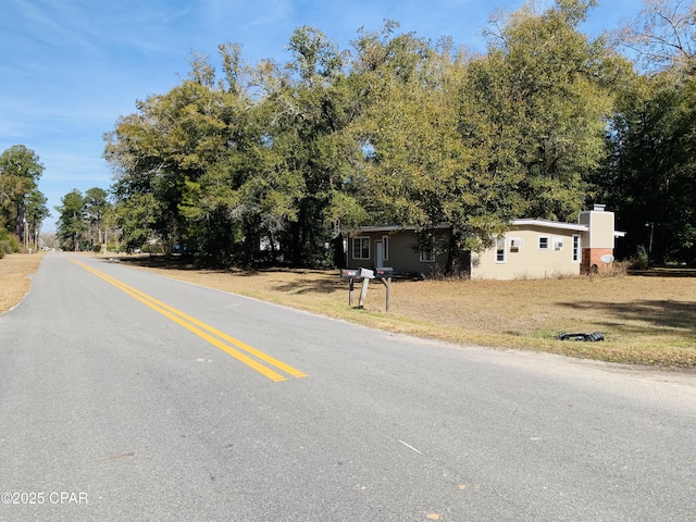 view of road