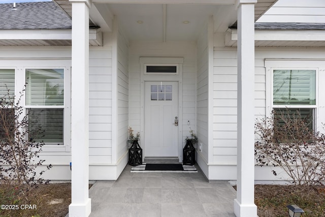 view of property entrance