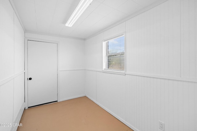 view of empty room