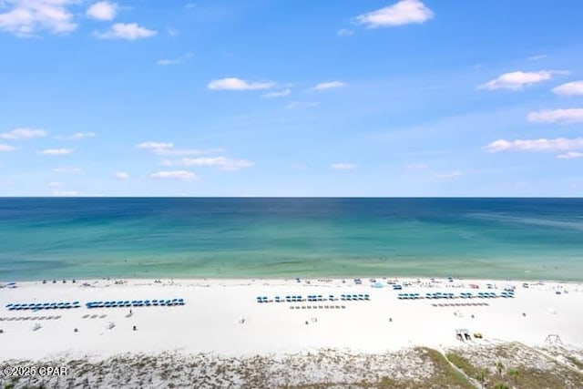 water view featuring a view of the beach