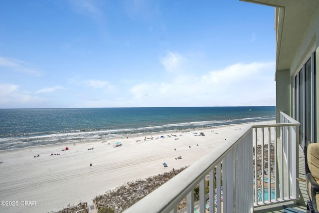 9450 S Thomas Dr Unit 802C, Panama City, FL 32408 - water view with nearby beach