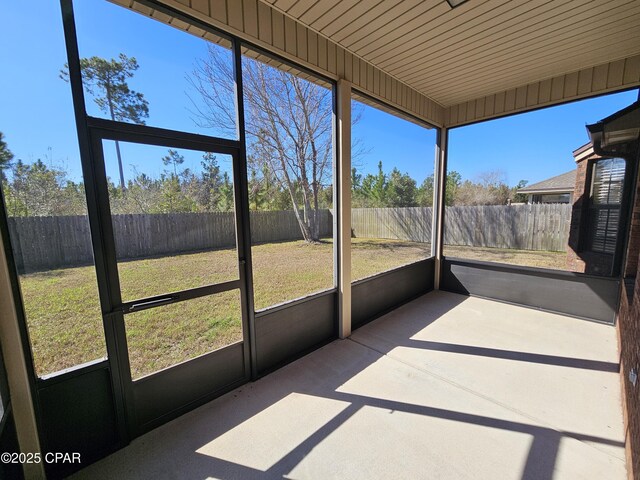 4408 Bylsma Cir, Panama City, FL 32404 - view of unfurnished sunroom