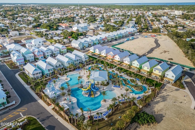 13639 Banana Wind Way, Panama City Beach, FL 32413 - aerial view of residential area with a pool