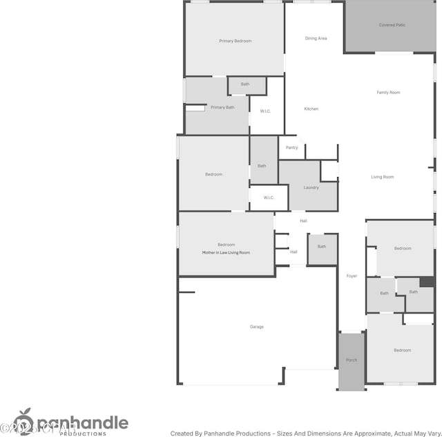 196 Martingale Loop, Lynn Haven, FL 32444 - floor plan / room layout