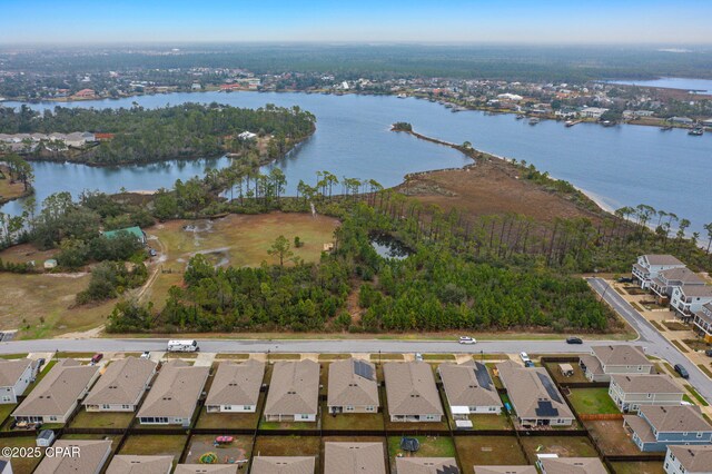 360 Bridge Harbor Dr, Panama City, FL 32404 - aerial view featuring a residential view and a water view