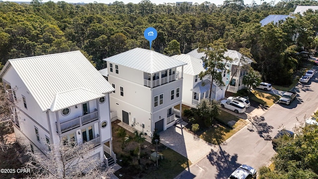 150 Grande Pointe Cir, Inlet Beach, FL 32461 - view of subject property with a forest