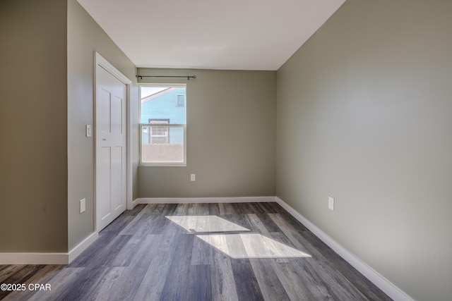1705 Lake Ave, Panama City, FL 32401 - empty room featuring wood finished floors and baseboards