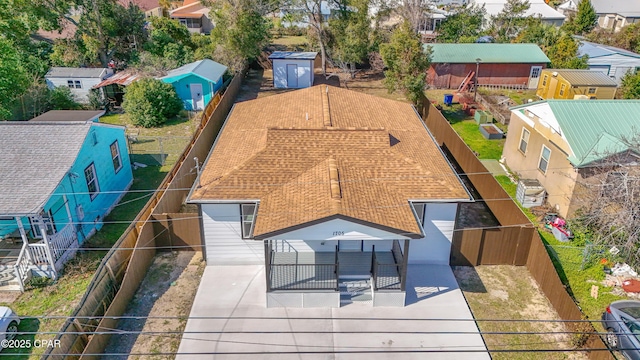 1705 Lake Ave, Panama City, FL 32401 - aerial perspective of suburban area