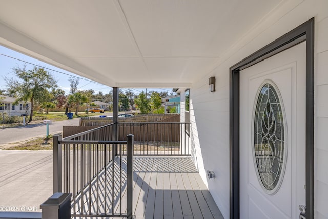 1705 Lake Ave, Panama City, FL 32401 - deck with covered porch