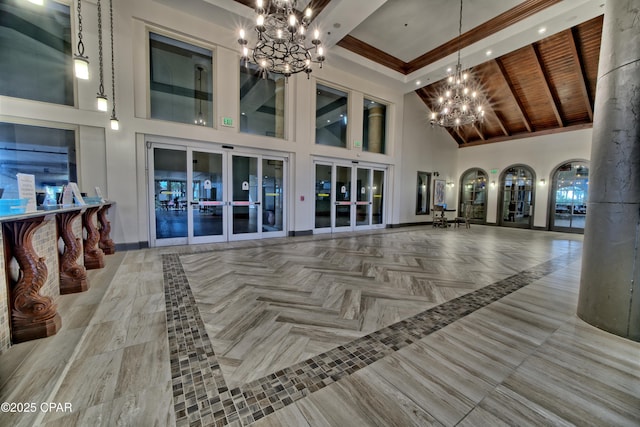 view of community lobby