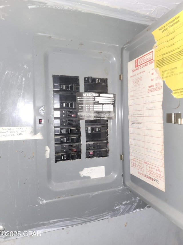 utilities with electric panel