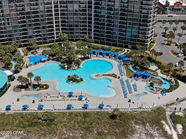 view of community pool