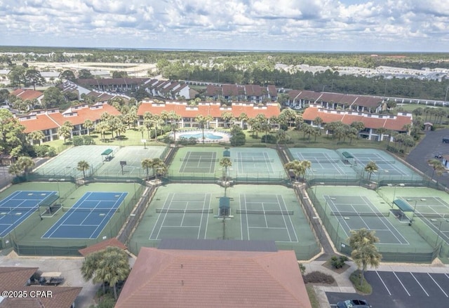 drone / aerial view
