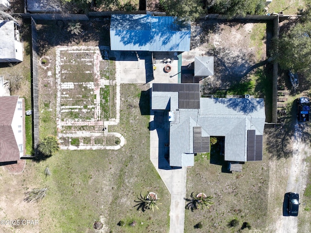 aerial view