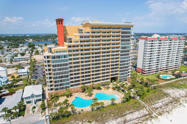 view of property featuring a water view