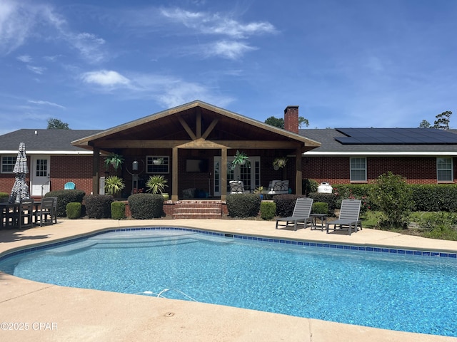 3368 Bevia Rd, Marianna, FL 32446 - swimming pool with a patio