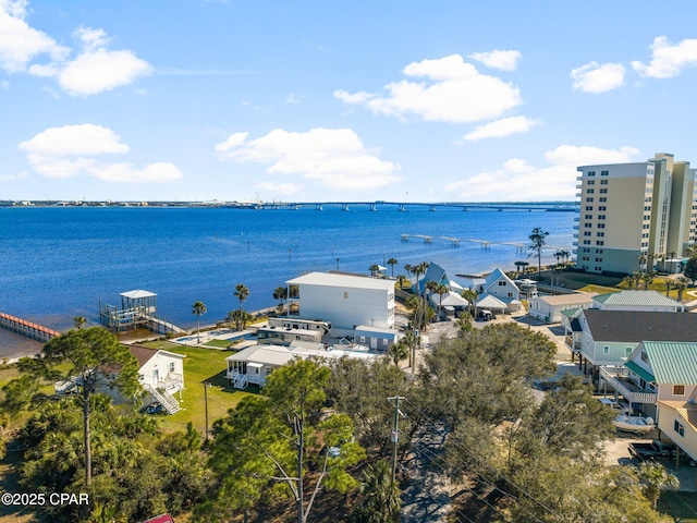 property view of water